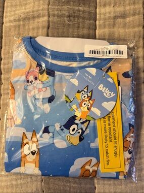 Little Sleepies Blue Multi Bluey Pajama Set